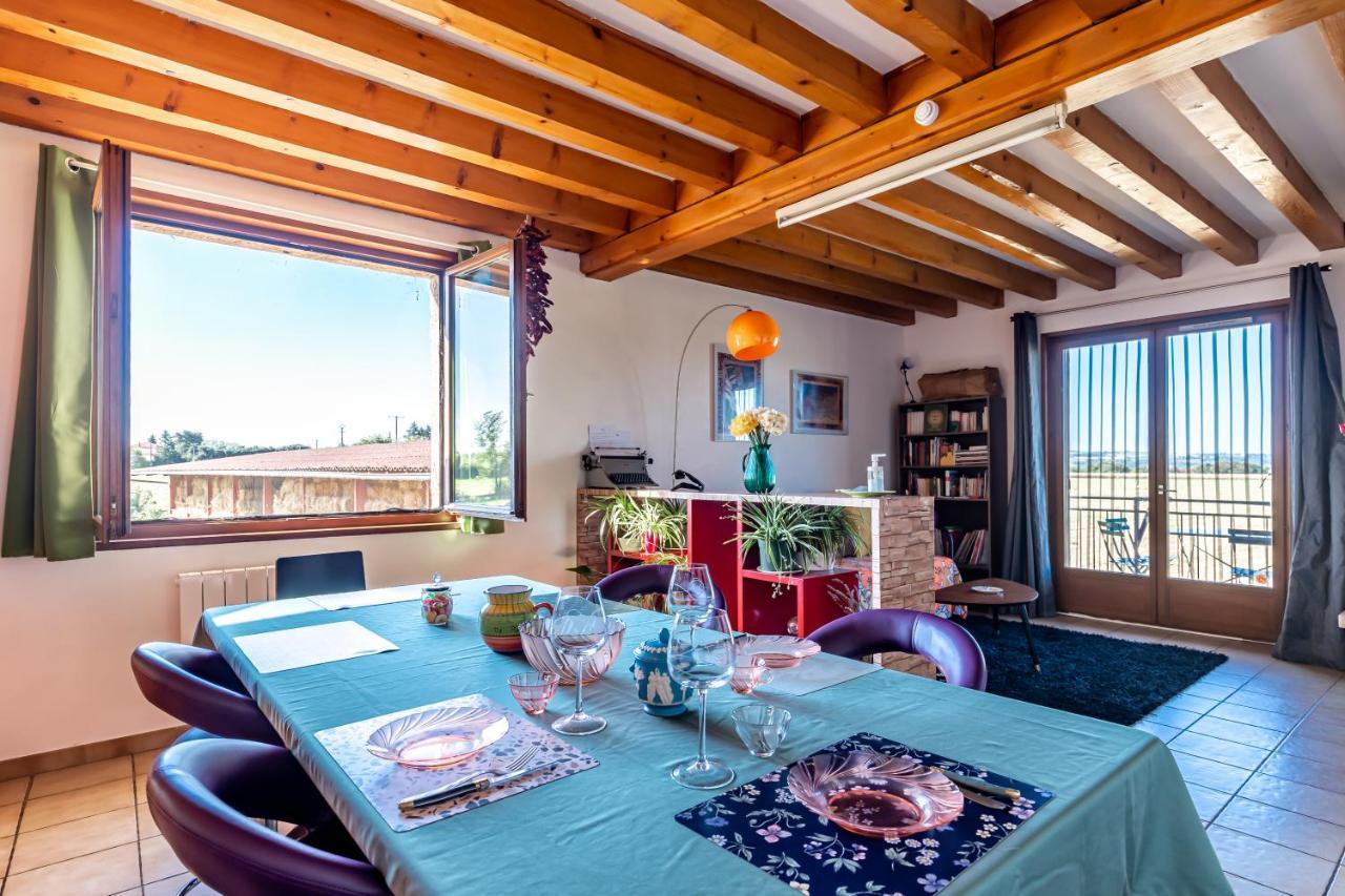 Logement 75M2, Avec Vue, Au Calme, Lyon A 25Km Communay Екстер'єр фото