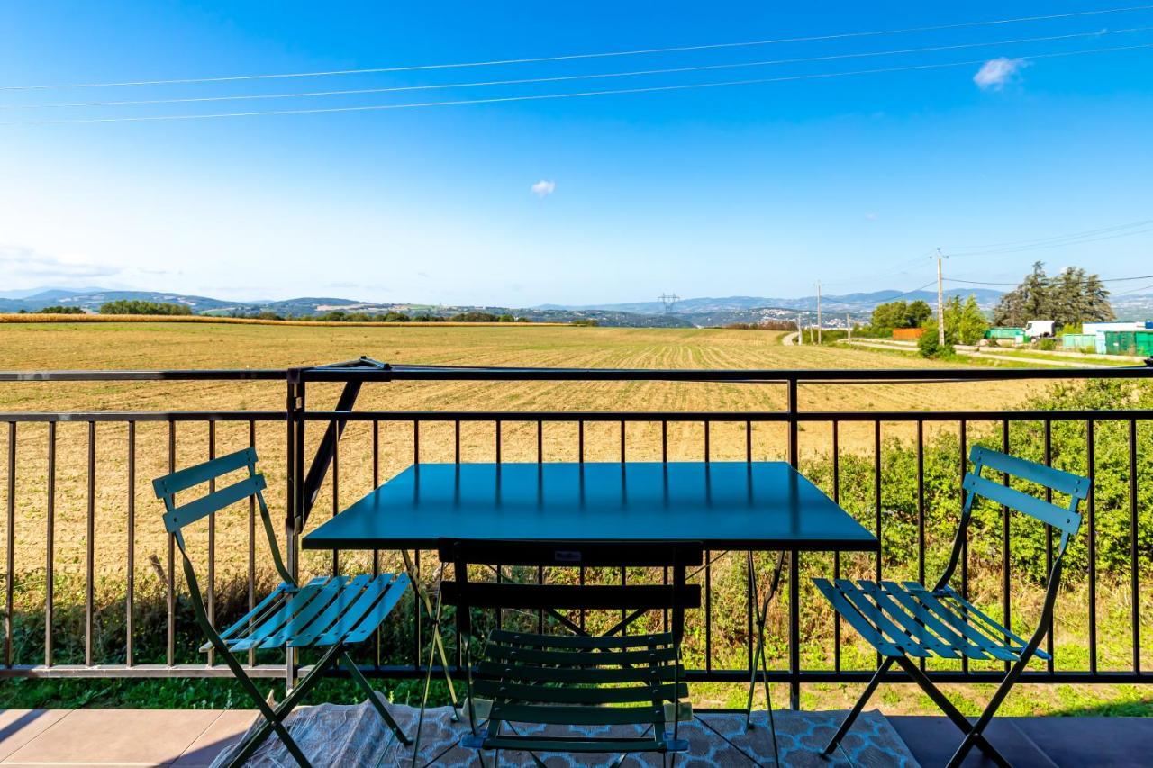 Logement 75M2, Avec Vue, Au Calme, Lyon A 25Km Communay Екстер'єр фото